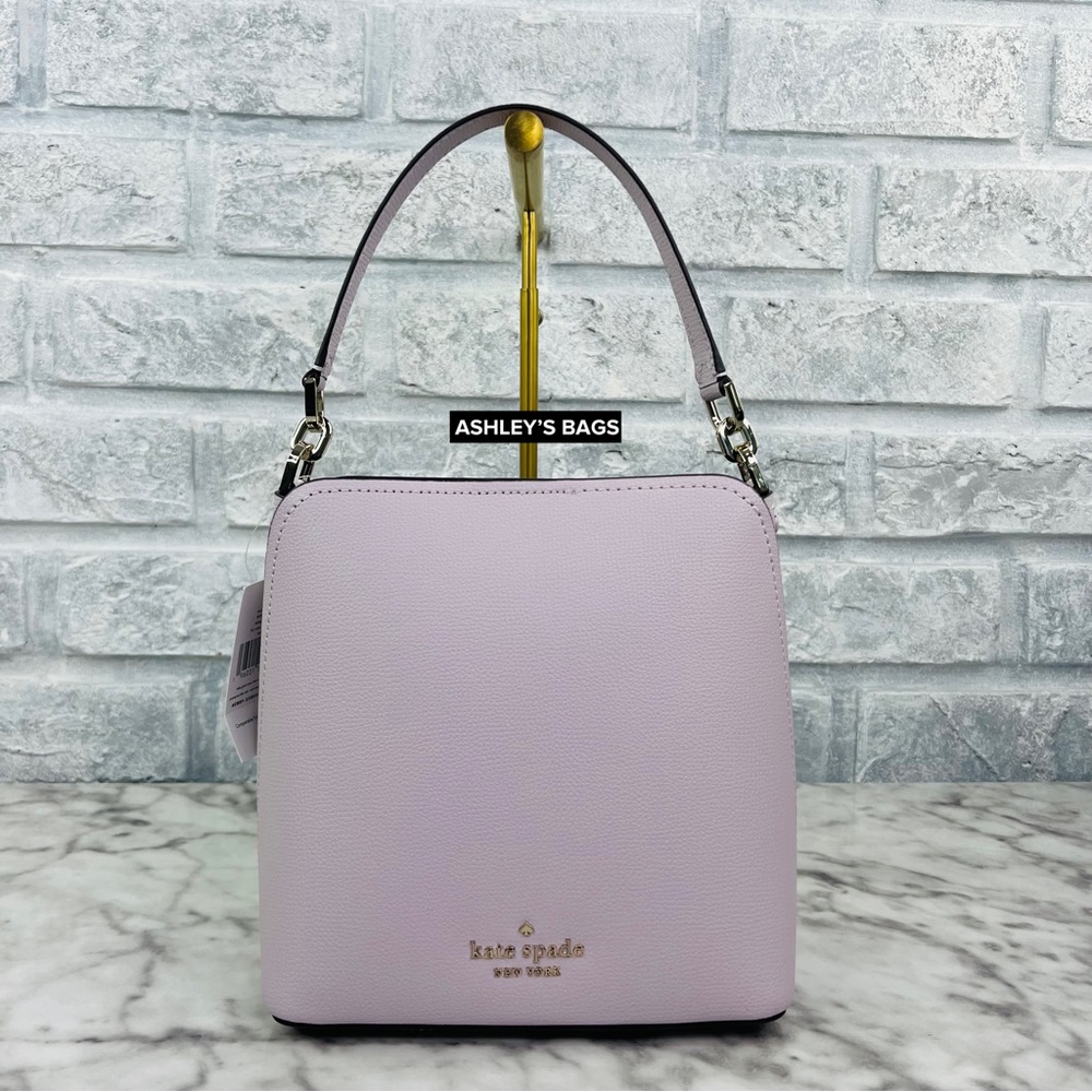 Kate Spade Darcy Bucket Bag Crossbody In Lilac Moon - Picture 2 of 11